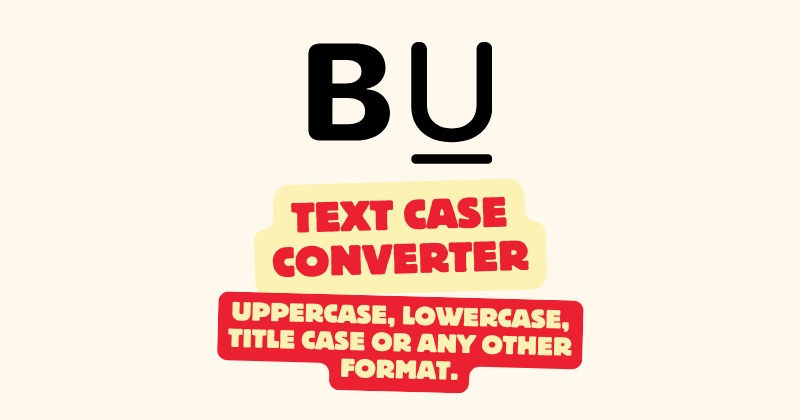 Text Case Converter